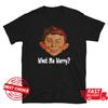 What Me Worry Alfred E. Neuman Unisex Black Shirt S-3XL Q8738