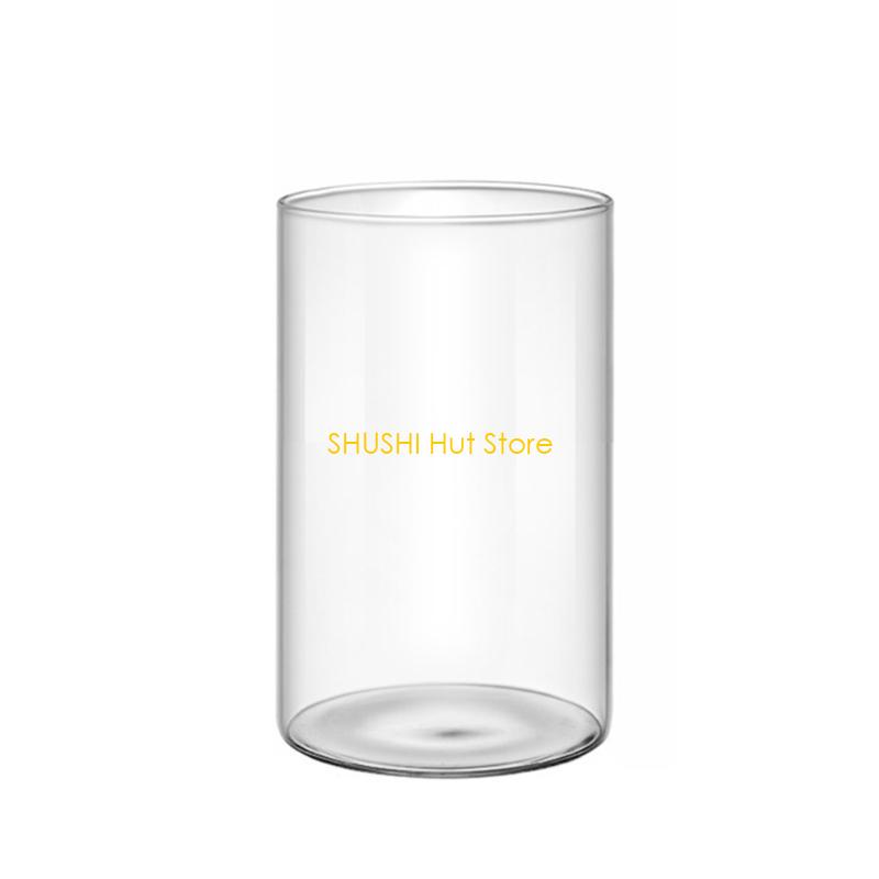 Glass Cylinder Vases Glass Hydroponic Vase Clear Holder Flower Vase D57B