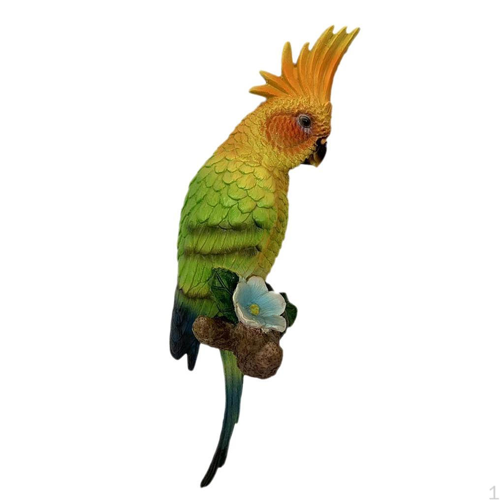 

Стена с какаду и попугаем B