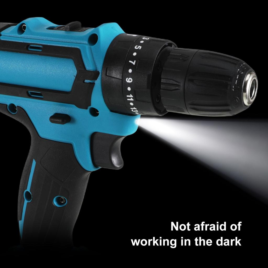 Cordless Drill Machine With Lithium Battery For Long Lasting Smart Steel Portable Cordless Drill