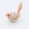 Metal Material Bird Trinket Box Pink Blue Color Bionic Ornaments  Wedding Decor
