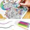 24 Colors Colorful Gel Pen Refills Multicolor Glitter Pen Ink Refills for Scrapbooking Drawing