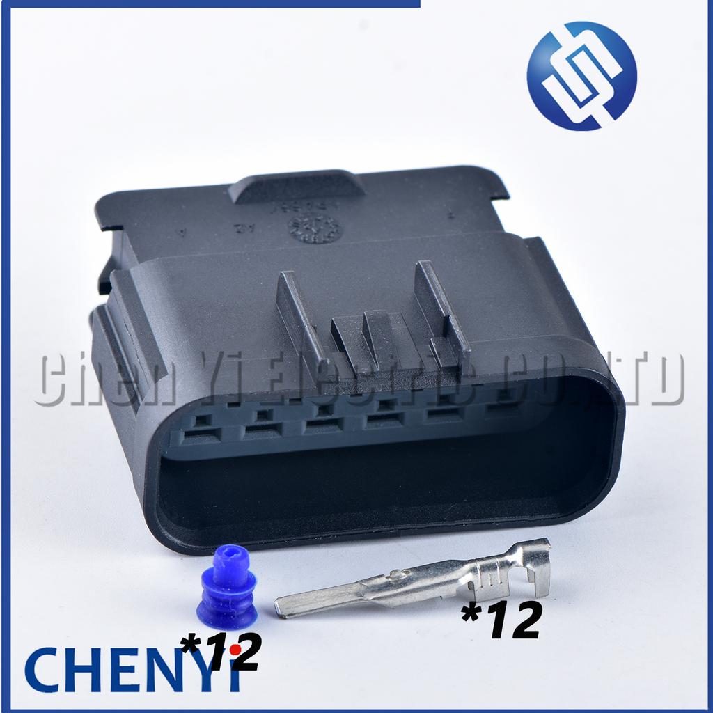 12 Pin Automotive Waterproof Connector Electrical Socket Car Cable Wiring Harness Plug 15326915 15326910 for 280 Series