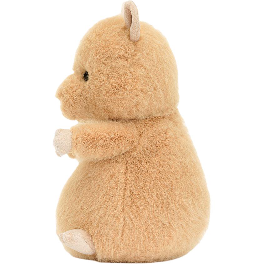 JELLYCAT Forest Animals Hank Hamster Creative Cute Shape Doll Plush Doll Sitting 18cm Height