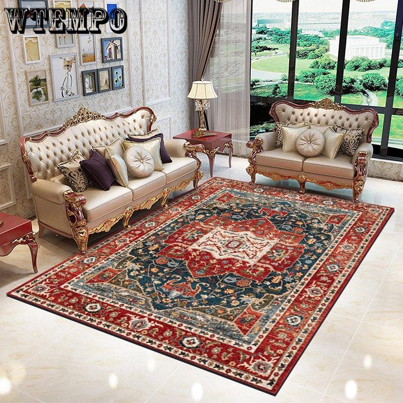 Vintage Persian Style Living Room Carpet Hotel Homestay Corridor Carpet