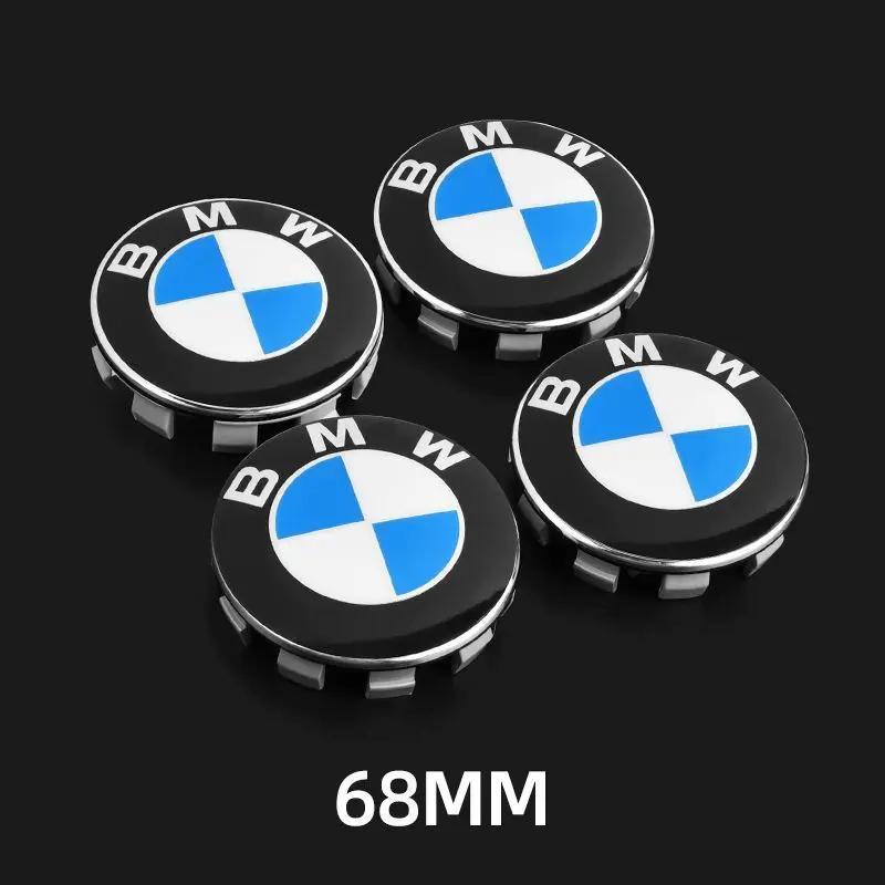 4 szt. 56/68MM Samochodowe Dekielki Centralne Kół Osłona Koła Dla BMW M Performance X1 X2 X3 X4 F10 F30 F20 F25 E90 E46 E39 E70 E53 E30 E87