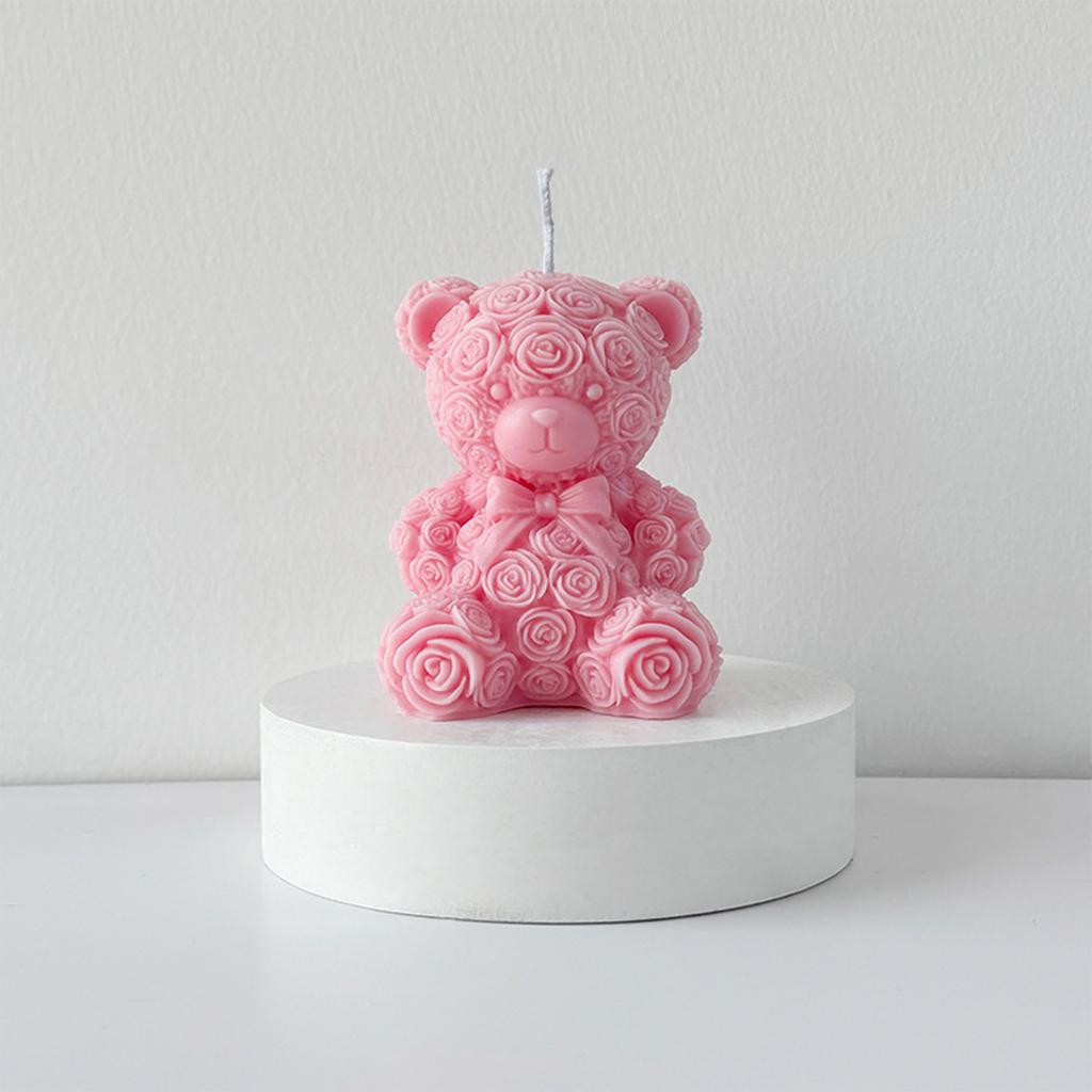 Cute Bear Shaped Scented Candles, INSstyle Creative Decorative Items, Perfect For  Wedding Decorations.