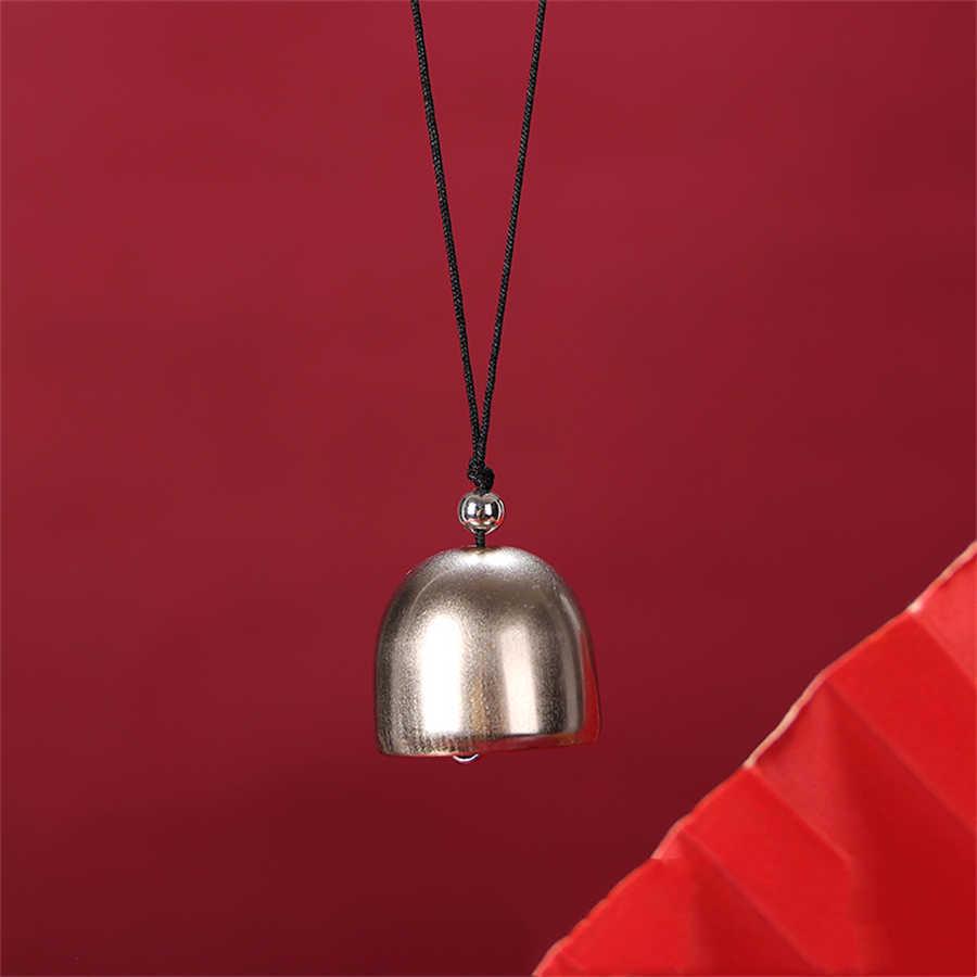 Brass and Copper Wind Chime DIY Accessories with Clapper - Small Metal Christmas Bells