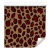 Red Velvet Leather Wallpaper Burgundy, Rust, and Orange 50x1000