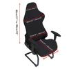 BTSKY Ergonomic Office Computer Gaming Chair Elastic Polyester Cover for Reclining Racing Durable and Black Slipcover, Removable, (No Chair)