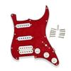 Prewired Guitar Pick Guards Loaded Single Coil Pickups for Electric Guitar, Scratch Plate Preloaded SSH Guitar Pickups