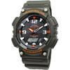 Casio Tough Solar Analog-Digital Quartz Watch AQ-S810 Series Military Green Men's