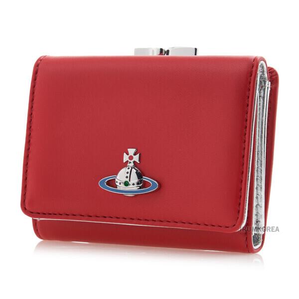 Vivienne WeStwood Fw24 Damen S Nappaleder Bifold Geldbörse 5115002kw L001l H401