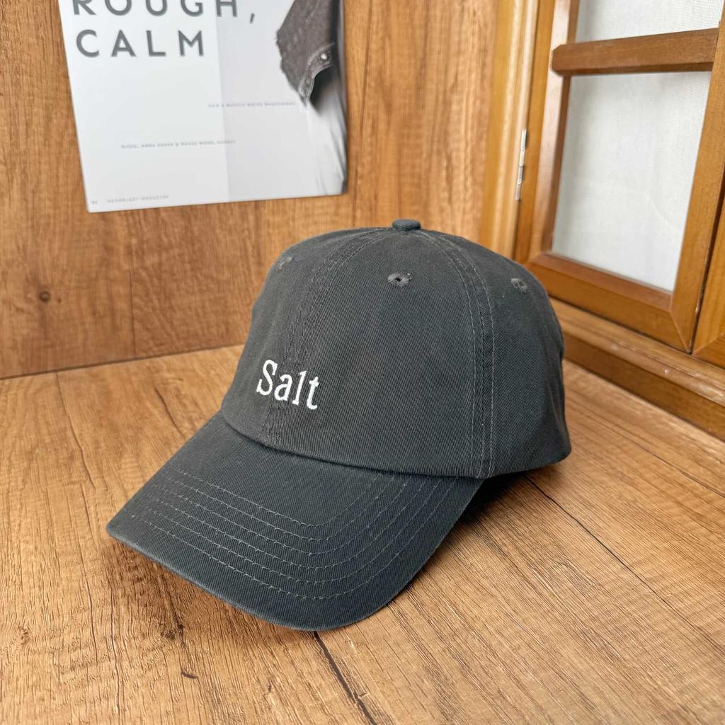 Simple Style Salt Embroidery Cap Old Washing Process Soft Top Baseball Cap Daily Versatile Sun Hat