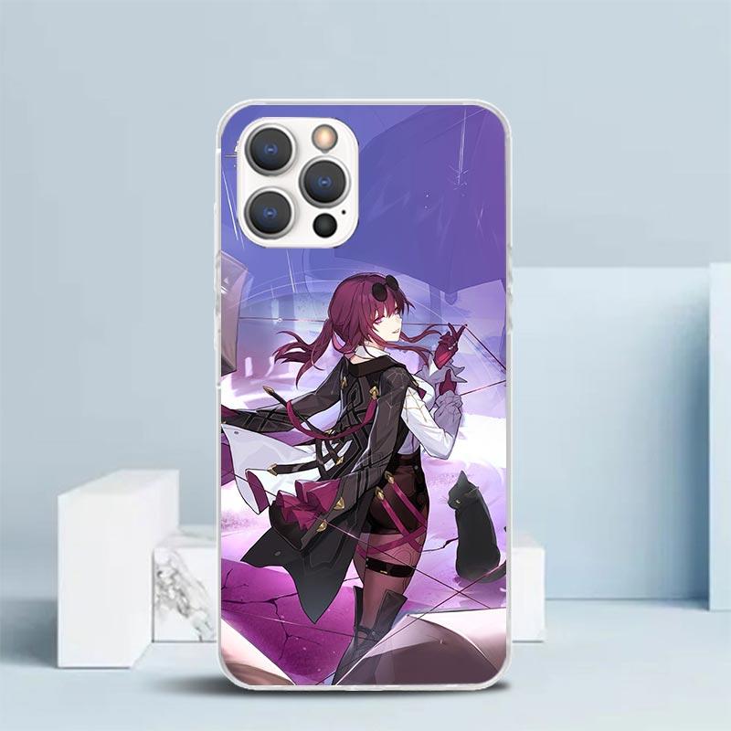 Honkai Star Rail Kafka Soft Cover for iPhone 16 17 Air 15 14 Pro Max 16E Phone Case 13 Mini 12 11 7 SE 8 Print Pattern Fit Cases