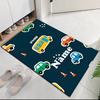 Custom Name Cute Cars Printed Carpet, for Office Chair Living Room Bedroom Kitchen Room Decor Gifts.