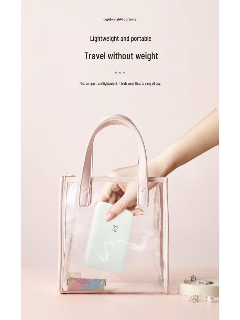 Hanin MT53 Mini Imprimantă Foto de Buzunar Bluetooth de 3 Inch