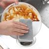 Extra Thick Double-Sided Sponge Scrubber: Kitchen Cleaning Brush & Three-Layer Scouring Pad