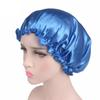 Women Solid Color Satin Elastic Band Hair Care Bonnets, Sleeping Night Caps, Femme Hair Cover Beanies, Shower Hats Accessories