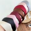 Simple Triangular Solid Color Headband Anti Slip Adult Wide Edge Headband For Girls Retro 2026 New Hair Accessories Gift