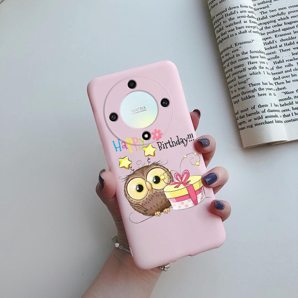 Case For Honor X9a X9b 5G Cover Silicone Soft Fashion Flower Back Shell Coque For Honor X9a X9b X9 a X 9 B 2023 Phone Case Funda