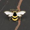 Charming Bee Brooch Pin - Cute Insect Design, Perfect for Everyday & Party Wear, All-Season Fashion Accessory