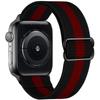Adjustable Apple Watch Strap with Japanese Buckle - Single Loop Woven Elastic Nylon Compatible with iWatch