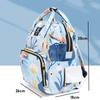 Fashion Print Nappy Backpack Bag Mummy Large Capacity Bag Mom Baby Multi-function Outdoor Travel Diaper Bags for Baby Care Stuff