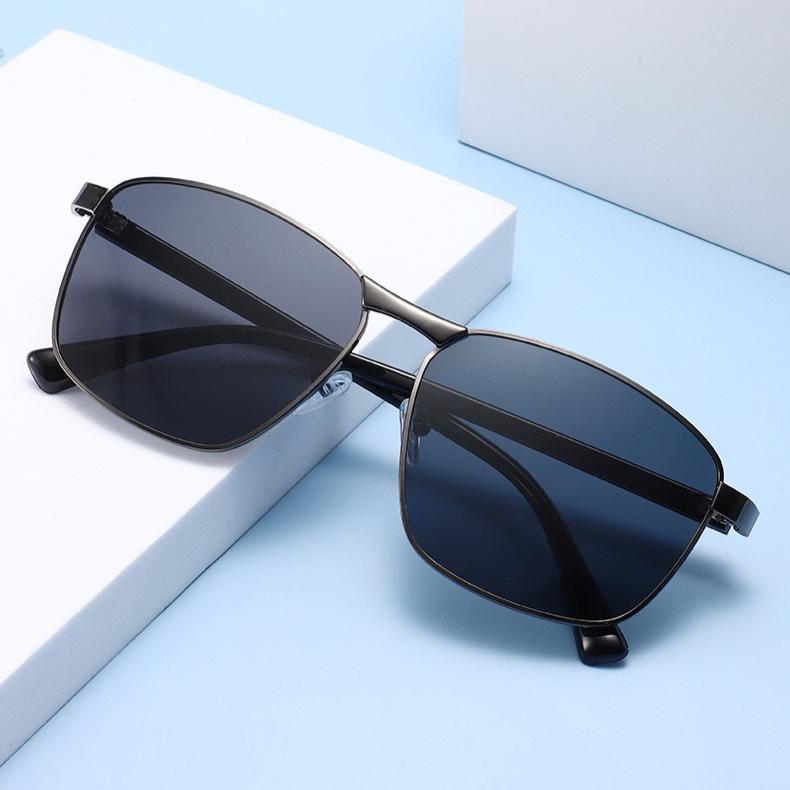 Men's Sunglasses, New Metal Sunglasses, UV-protected Sunglasses for Driving