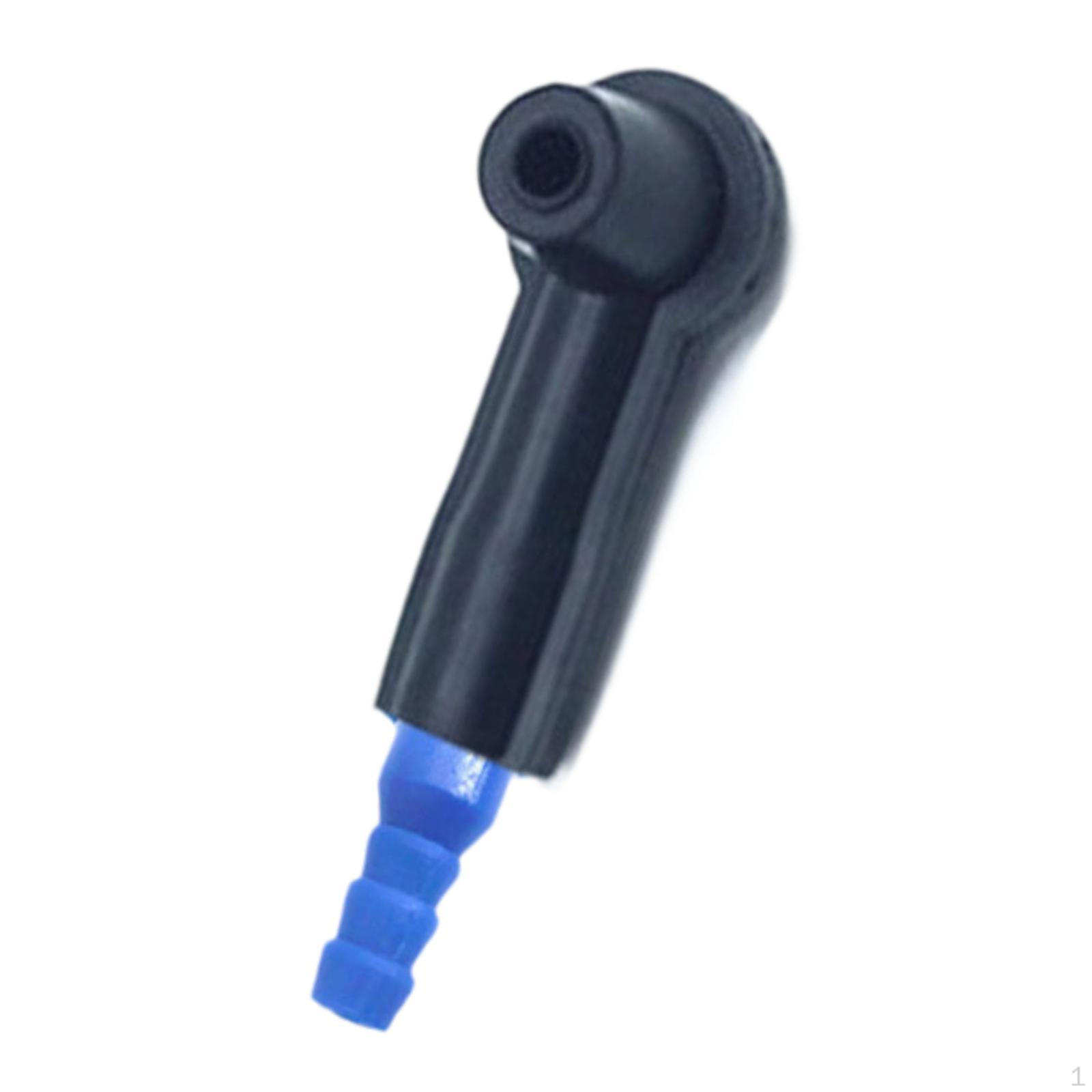 

Автоматический насос для прокачки тормозов, профессиональный адаптер для замены тормозного инструмента, разъем для Black 1 piece