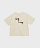 Oul 15S Embo Print T Shirt We Love Ivory