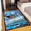 Various Styles P-Pokemon Gyarados Cartoon Carpet Bedroom Living Room Sofa Multifunctional Non-Slip Rug Decor Mat Free Shipping