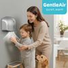 Uscător de mâini cu aer cald GentleAir cu zgomot redus pentru baia de acasă Instalare ușoară Model eficient energetic AK2637