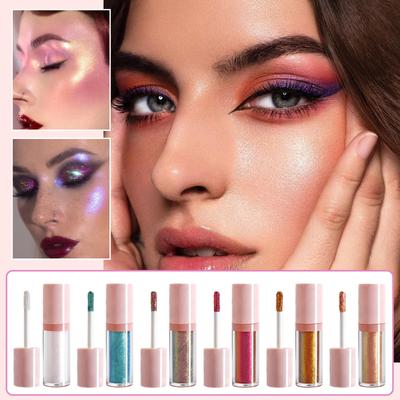 Eyeshadow Pearlescent Glitter Liquid Eyeshadow Monochrome Highlight 4ml