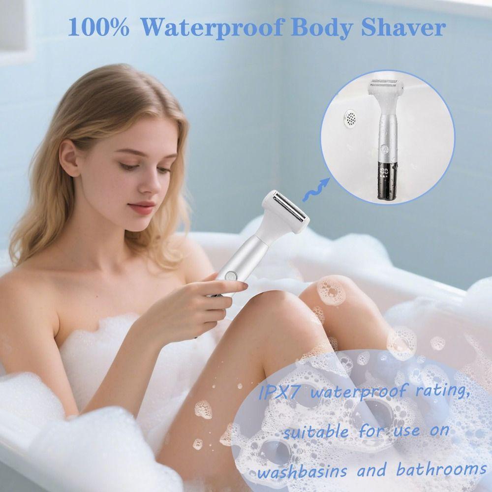 4-in-1 Hair Removal Device Low Noise Hair Remover Portable Women Body Shavers Set