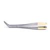 3pcs Dental Root Fragment Pliers Minimally Invasive Tooth Extraction Forceps Dentist Instrument Forcep Curved Maxillary Mandibular