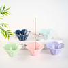 Lotus Ceramic Incense Holder - Creative Sandalwood Burner & Indoor Ornament.
