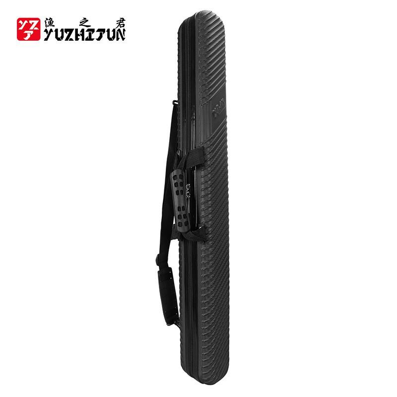 Hard Shell Fishing Rod Case Waterproof Lightweight Tackle Bag Short Hand Rods Travel Storage