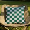 Fashion Plaid Cushion Cover Soft Reversible Durable Pillow Cover MultiScene Use for Home Car Daily Comfort
