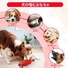 LIFLIX Große Hundespielzeuge Hundekauspielzeuge Langlebig Unzerbrechlich Nylon Naturkautschuk Zahnpflege Stressabbau Hart Knochenform