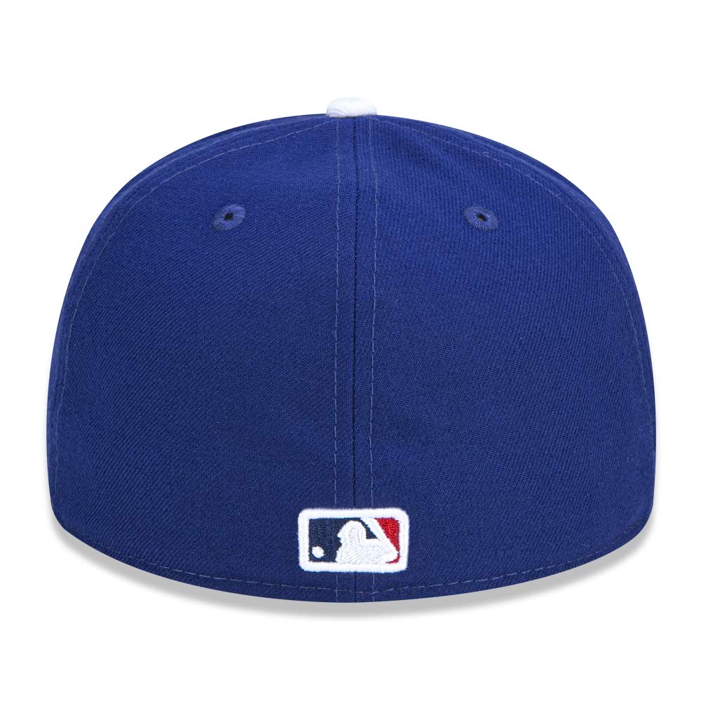 New Era 59 Fifty Los Angeles Dodgers MLB 2017 Authentic Collection On Field Game Fitted Cap, Blue