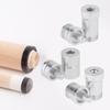 Joint Protector for Pool Cue Metal Joint Thread Protector Joint Cap Replacement Protect Shaft and Head Billiards Equipment