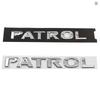 AAWJ1 Car  ABS Rear Trunk Letters Words Logo Badge Emblem Decals Sticker compatible compatible for Nissan Patrol Y60 Y61 Y62 Y63 Y64 Styling Acc