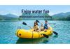 Hard Shell Inflatable Kayak Backpack - PVC Mesh & Hard Bottom Assault Boat