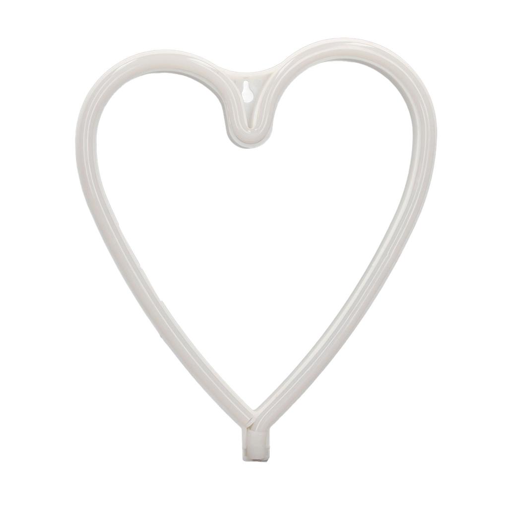 LED Neon Light Heart Shaped Colorful Neon Lights Proposal Birthday Scene Light Decorations