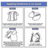 100 Pcs Underarm Sweat Pads,aoeoun Armpit Sweat Pads For Women And Men, Disposable Underarm Pads For Sweatin