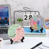 2 Pcs Feelings Wheel Therapy Office Desk Decor Things I Can Control Double Sided Mental Health Emotions Chart with Stand Therapist Gifts Psychology