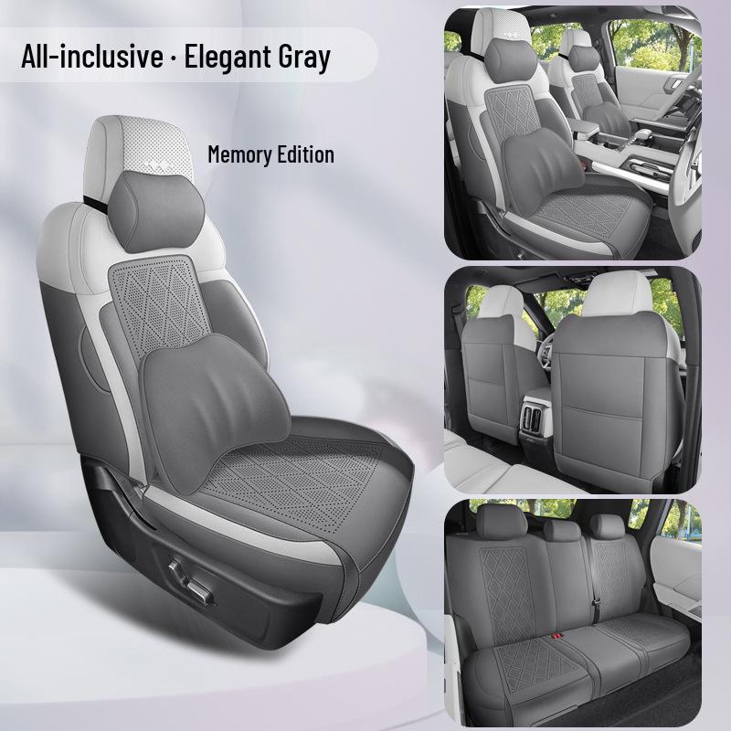 Formula Leopard Titanium 7 Seat Cushion: All-Season, Full-Coverage, Breathable Suede Cover