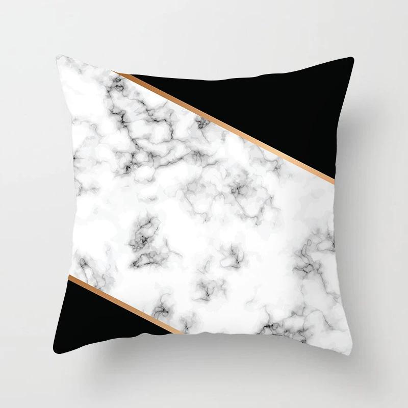 Nordic Geometric Cushion Cover Polyester Throw Pillows Covers Decorative Pillows 45X45Cm For Decoration Home Sofa Pillowcase New