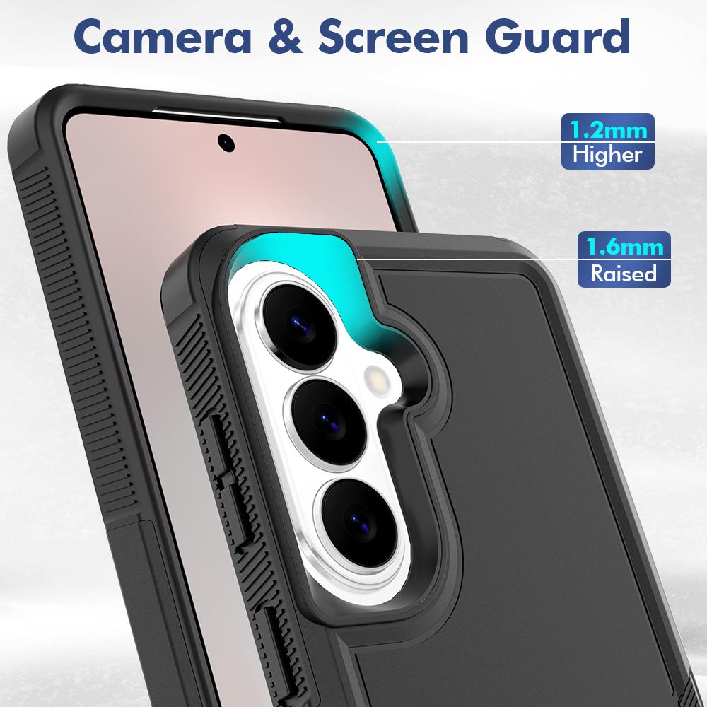 for Galaxy S26 Plus/S26+ Phone Case, Shockproof heavy Case Dual Layer Hard Cover for Samsung Galaxy S26 Phone Case
